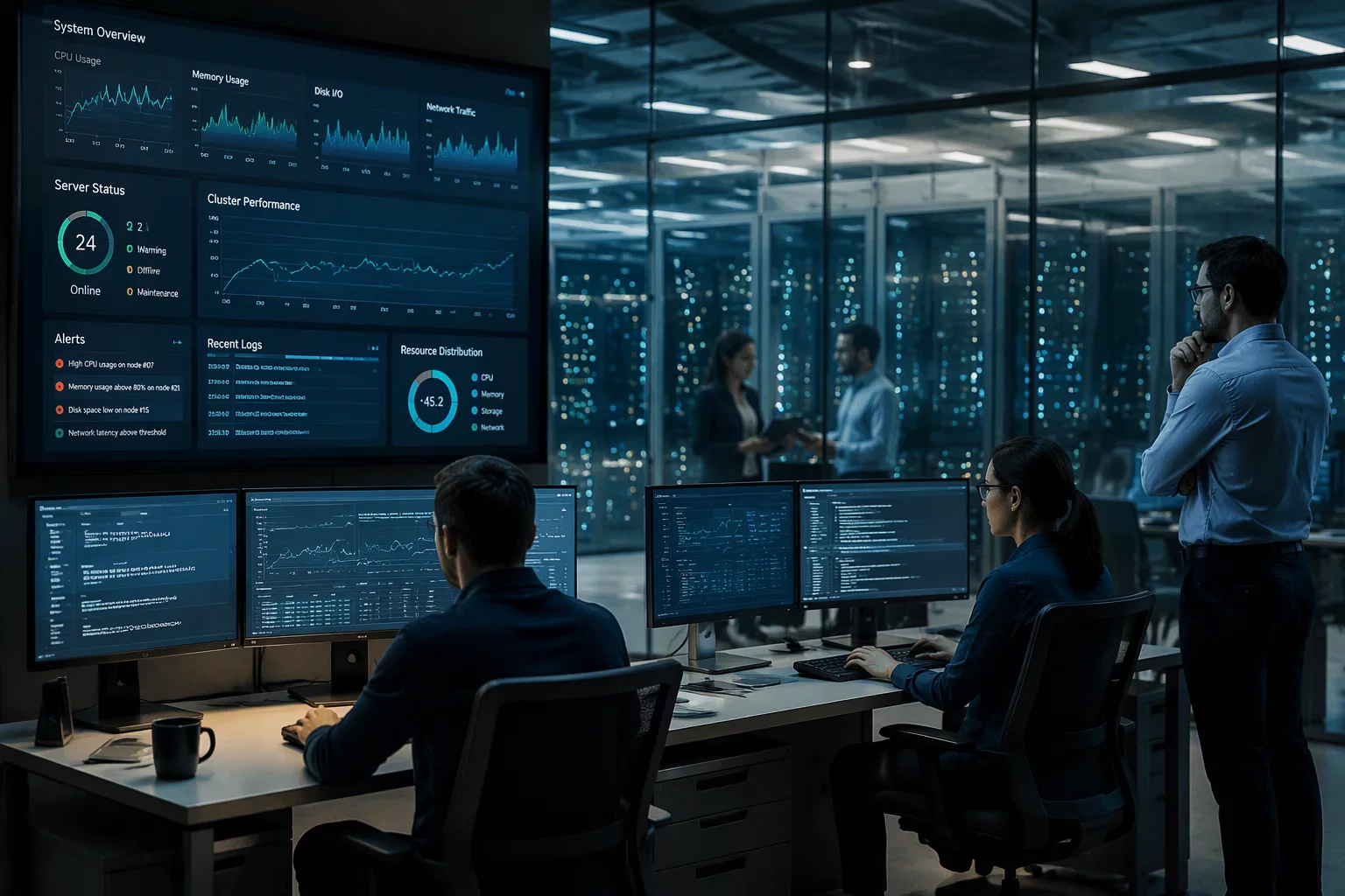 Keysdroops infrastructure and engineering operations center